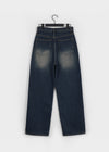 Coldham Washed Wide Denim Pants