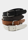 icott basic leather belt