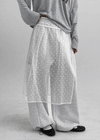 Mipyren Sheer Dot Wrap Skirt