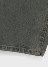 Nickel Washing Wide Denim Pants