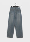 Wilmill gewaschene weite Denim-Hose