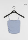 Cropped Built-In Cups Bra Top