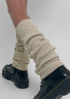 Acrylic Blend Knit Leg Warmers