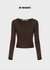 [B-BASIC] Standard Nagrang U-Neck Long Sleeve T-Shirt (2SIZE)