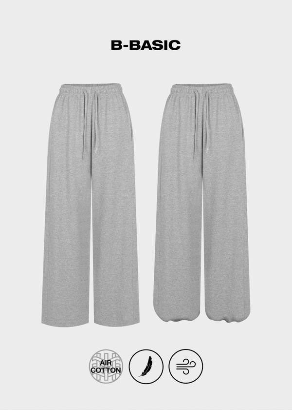 [B-BASIC] Airsweat Maluwag na Two-Way Banding Pants (2SIZE)