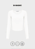 [B-BASIC] Pangunahing Cotton Modal U-Neck Long Sleeve Tee (2 SUKAT)