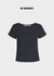 [B-BASIC] Standard U-Ausschnitt Kurzarm T-Shirt (2SIZE)