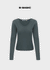 [B-BASIC] Standard U-neck long-sleeved shirt (2 SIZE)