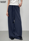 [MADE] Pozatin Striped Banding Pants