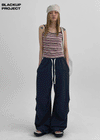 [MADE] Quble Wide-Leg Two-Tuck Banding Pants