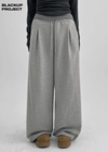[MADE] Pantalones de Cintura Banded de Ajuste Oversized Dkyden