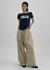 (UNISEX) Pearl Hall Wide Banding Pants (Linen 100%)
