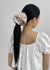 Bananing Check Big Scrunchie
