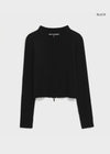 [MADE] Sharp Slim Knit Zip-up