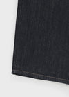 Pantalons larges en denim brut sans plumes