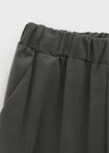 DALLAS SET - WRAP SKIRT WIDE BANDING PANTS