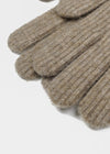 Original ribbed touch wool gloves