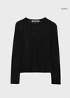 [MADE] Purnin Slim Fit Linen Long Sleeve T-shirt