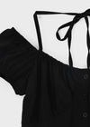 [MADE] Loughlin String Puff Blouse