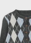 Gilet en tricot Argyle Huk