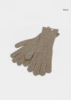 Original ribbed touch wool gloves