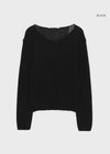 [MADE] Unheel Linen Boxy Long Sleeve Knit