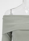 [MADE] Ludrin Off-Shoulder Long Sleeve T-shirt