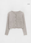 Katie Golji Wool Crop Cardigan