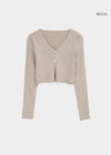 Cardigan en tricot Daynut Crop