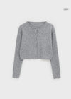 Katie Golji Wool Crop Cardigan