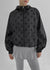 Melven Dot High Neck Wind Breaker Jumper