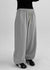 Train Banding Wide Jogger Pants