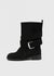 Repem Suede Buckle Mid Boots