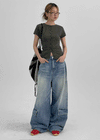 Zucard Wide Cargo Pants