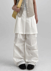 Showa Nylon Skirt Pants