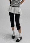 Kechu Sheer Layered Wrap Skirt