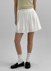 Ollio Pleated Mini Skirt Pants